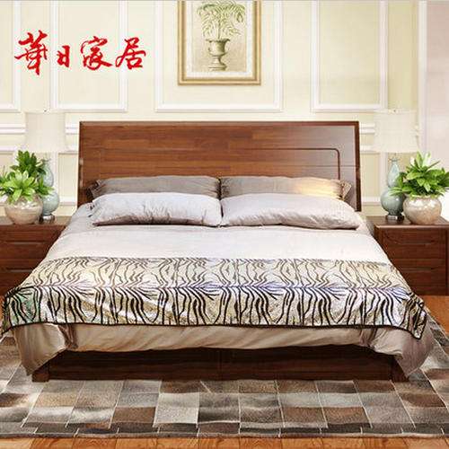 实木床最新款,科技与生活的完美融合时尚家居之选