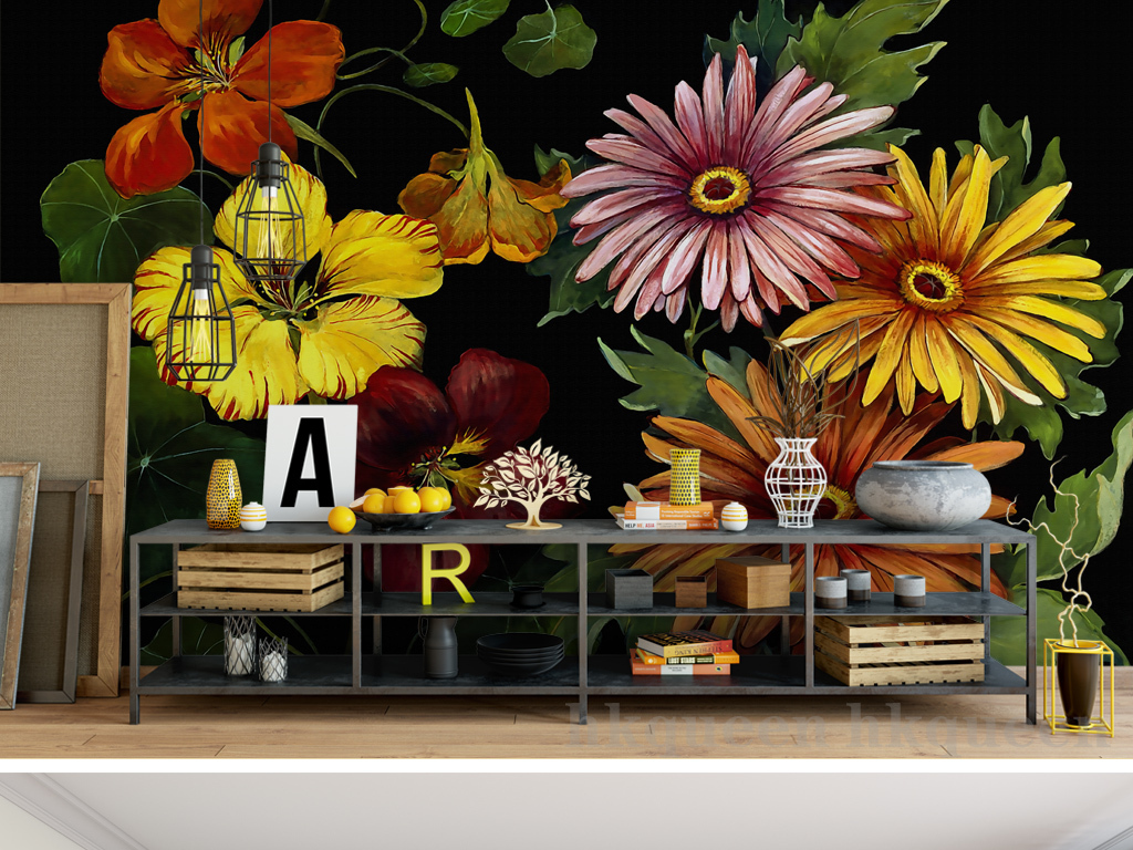 最新欧式墙纸，背景、影响与时代印记的探究