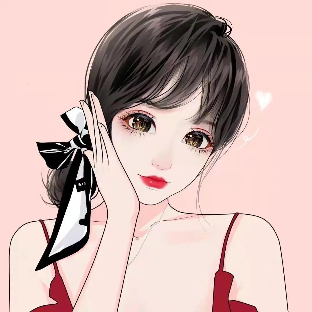短发女生动漫头像，心灵与自然的奇妙之旅