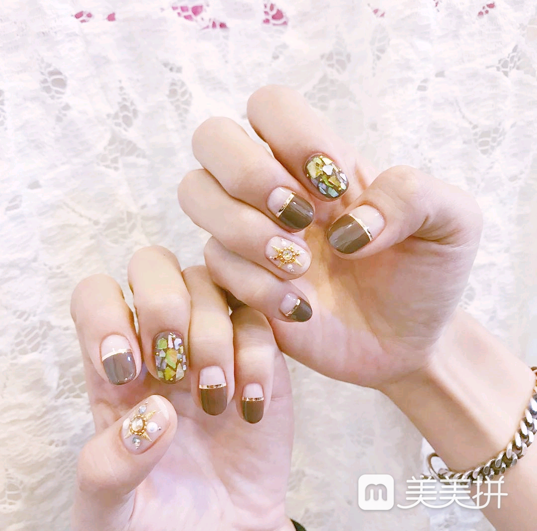 美甲款式图片