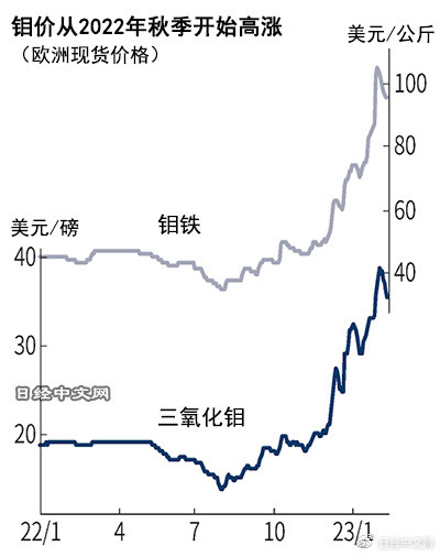 钼的最新价格,小巷中的独特发现之旅